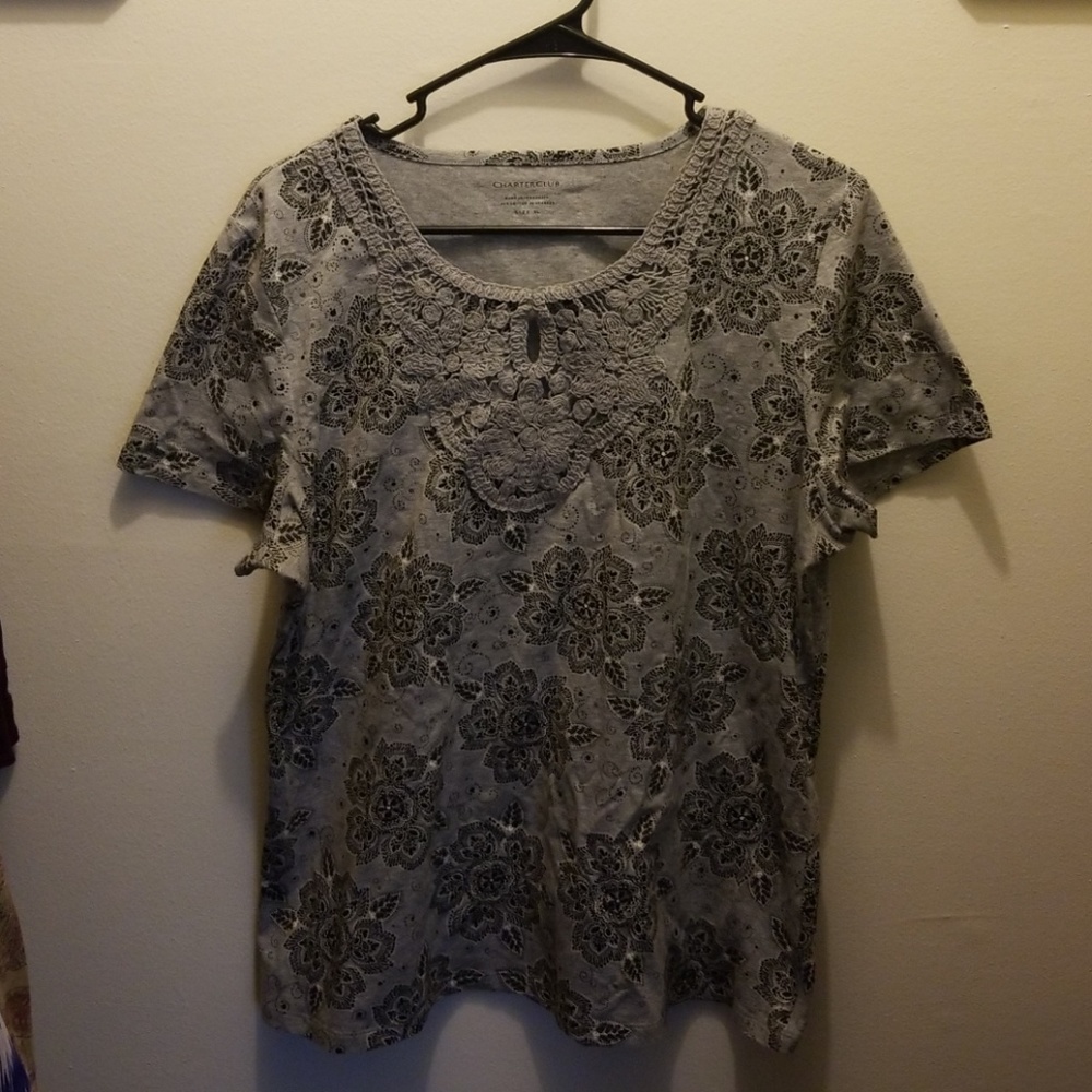 Womens charter club casual top
